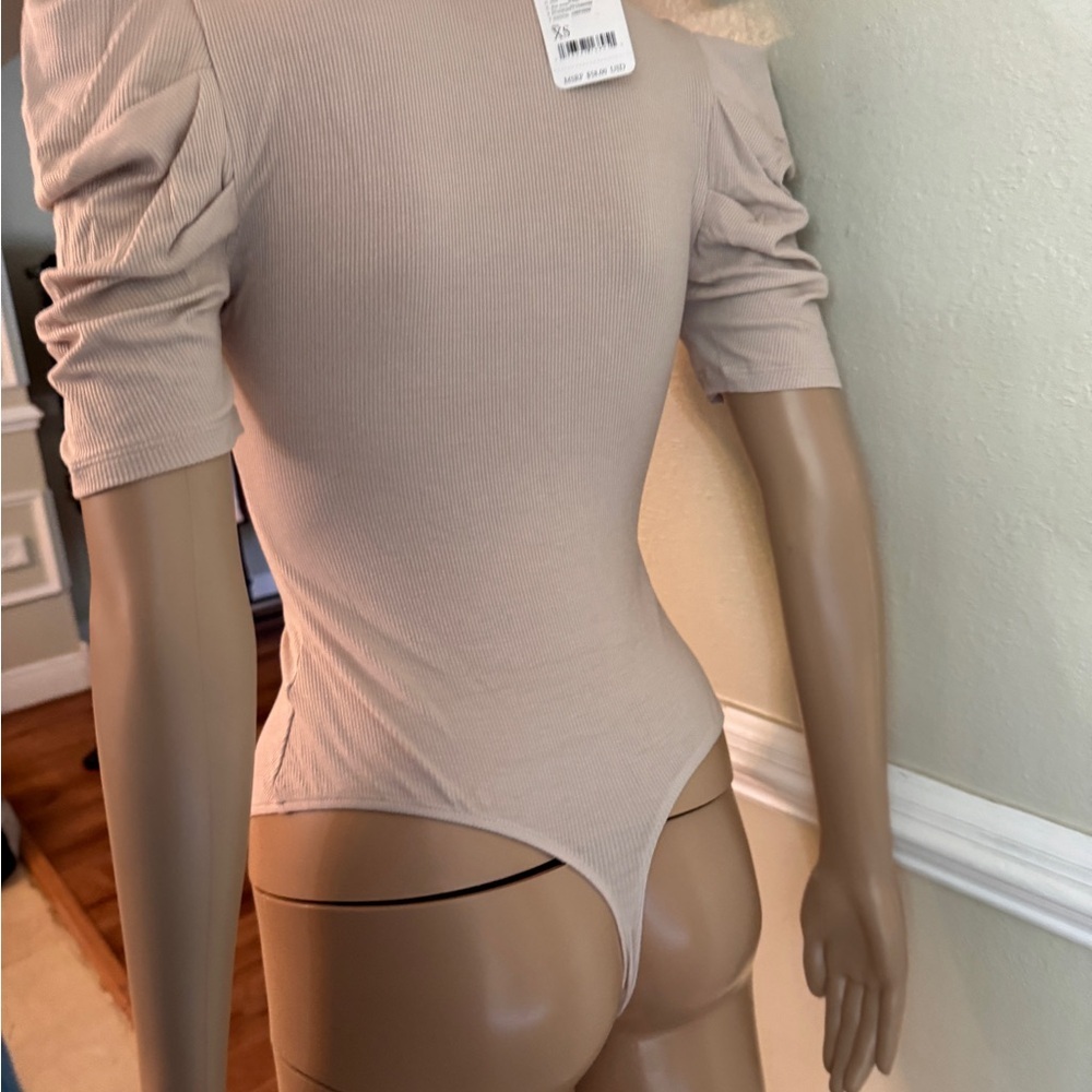 Free people so fresh. XS nwt Women's Beige Bodysuit - Picture 8 of 8
